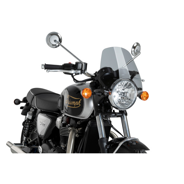 Puig Puig sport screen | light smoke | triumph bonneville t100/t120